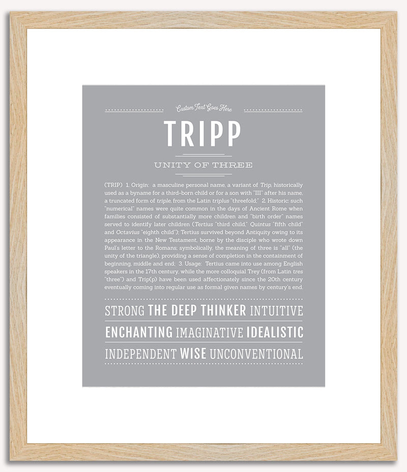 Tripp | Name Art Print