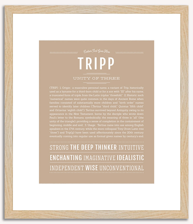 Tripp | Name Art Print