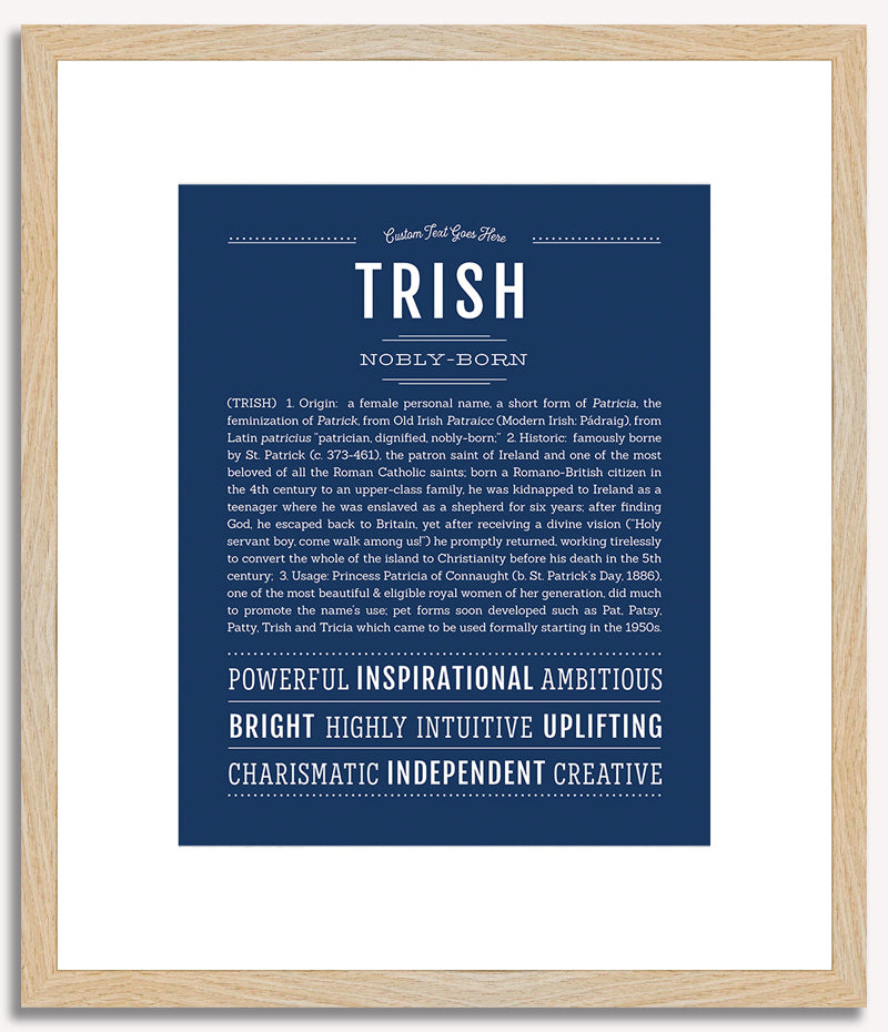 Trish | Name Art Print