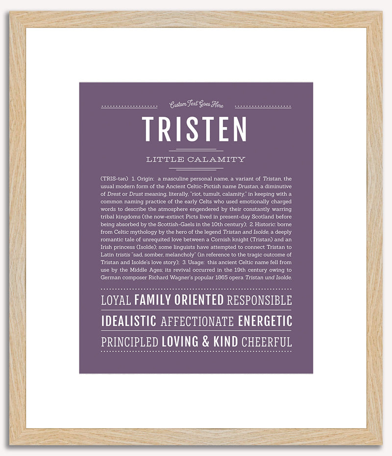 Tristen | Name Art Print