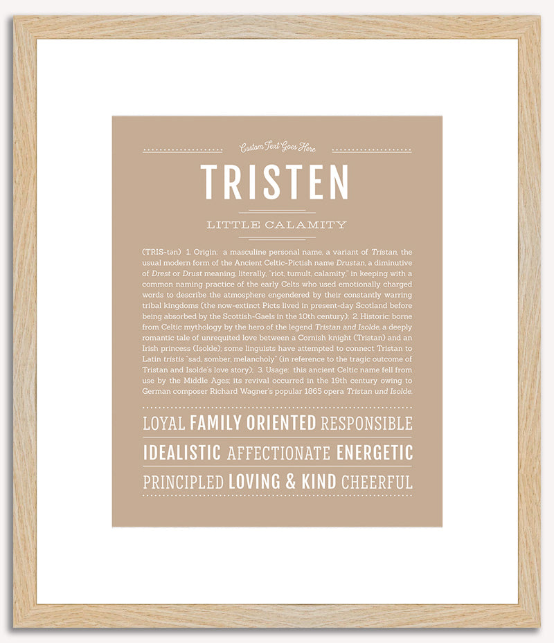 Tristen | Name Art Print