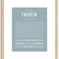 Tristin | Name Art Print