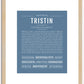 Tristin | Name Art Print