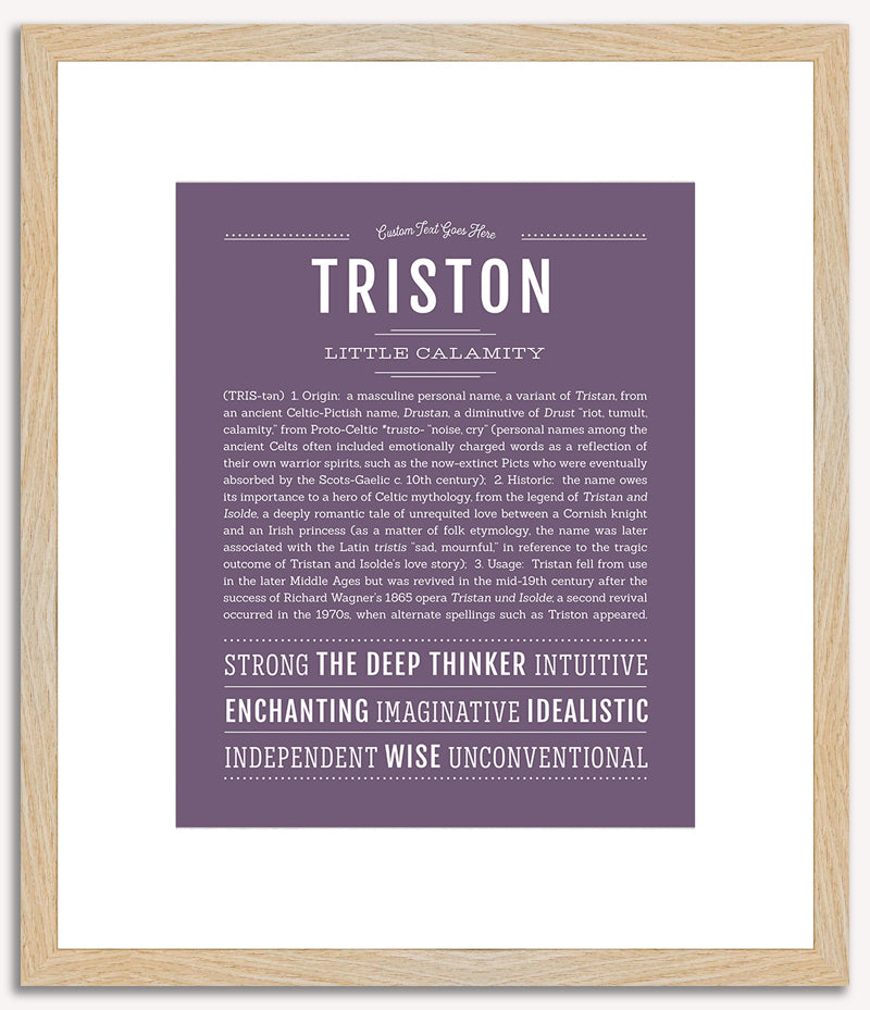 Triston | Name Art Print