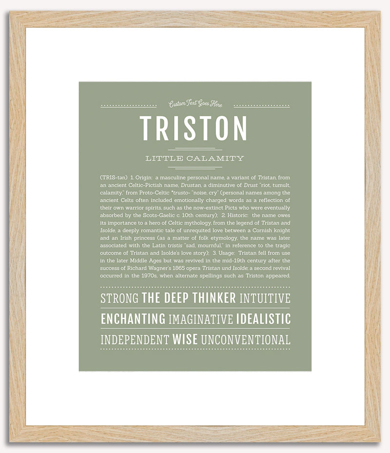 Triston | Name Art Print