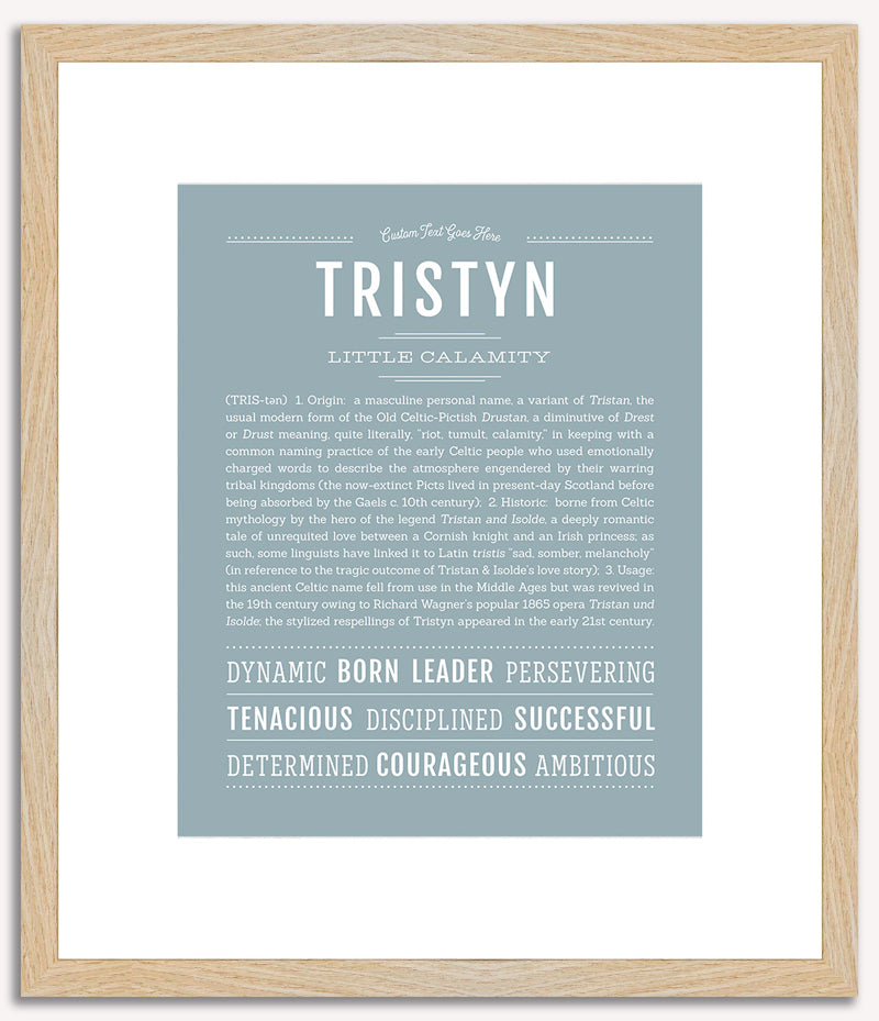 Tristyn (male) | Name Art Print