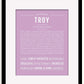 Frame Options | Lilac | Black Frame, Matted