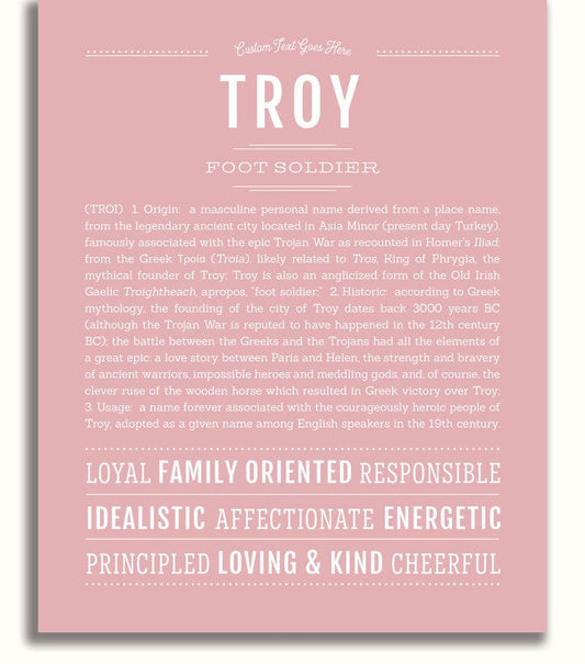 Frame Options | Dusty Rose | No Frame