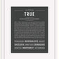 Frame Options | Charcoal Gray | Black Frame, Matted