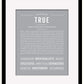 Frame Options | Light Gray | Maple Frame, Matted