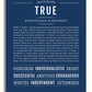Frame Options | Midnight Blue | White Frame, Matted