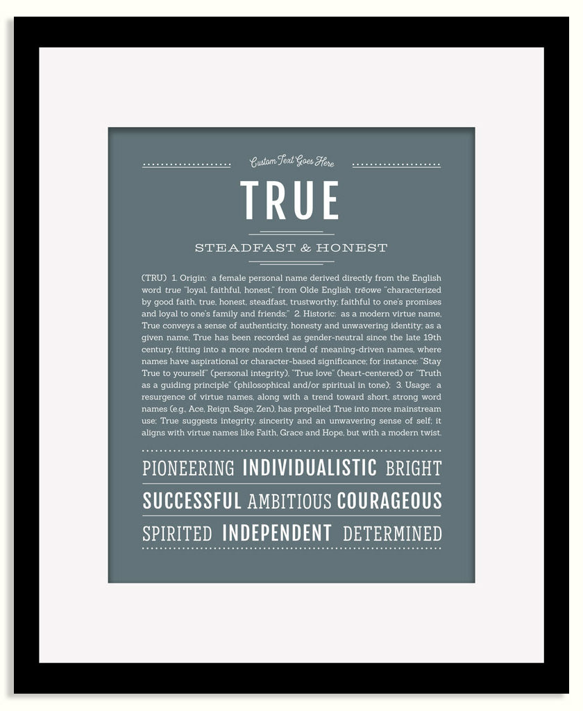 Frame Options | Night Rendezvous | Maple Frame, Matted