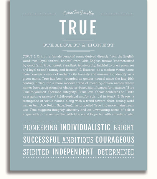 Frame Options | Powder Blue | White Frame, Matted