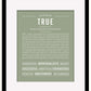 Frame Options | Sage | Maple Frame, Matted