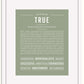 Frame Options | Sage | Black Frame, Matted