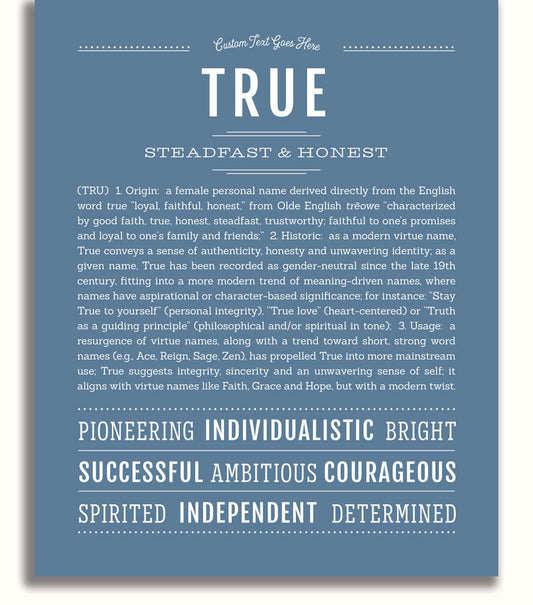 Frame Options | Steele Blue | White Frame, Matted