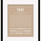Frame Options | Tan | Maple Frame, Matted