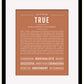 Frame Options | Terra Cotta | Maple Frame, Matted