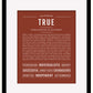 Frame Options | Bordeaux | Black Frame, Matted