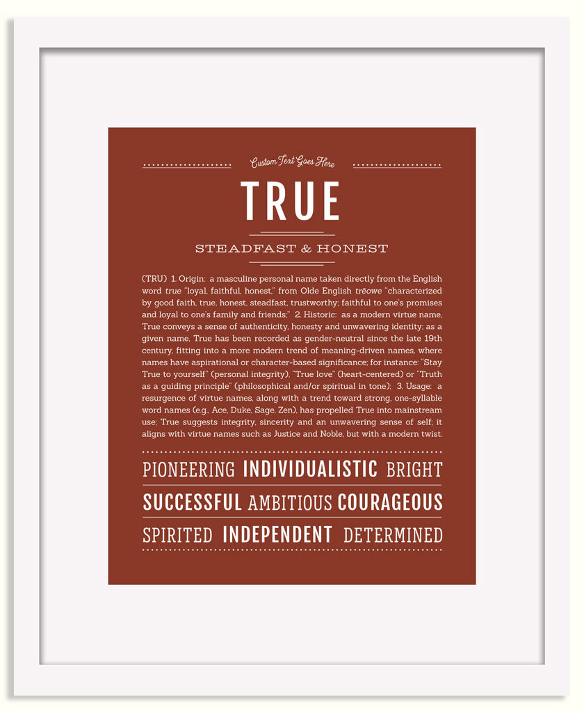 Frame Options | Bordeaux | White Frame, Matted