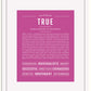 Frame Options | Dark Pink | White Frame, Matted