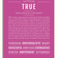 Frame Options | Dark Pink | No Frame