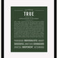 Frame Options | Deep Forest | Black Frame, Matted