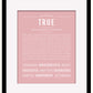 Frame Options | Dusty Rose | Black Frame, Matted