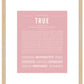 Frame Options | Dusty Rose | Maple Frame, Matted