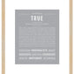 Frame Options | Light Gray | Maple Frame, Matted