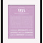 Frame Options | Lilac | Black Frame, Matted