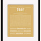 Frame Options | Matte Gold | Black Frame, Matted