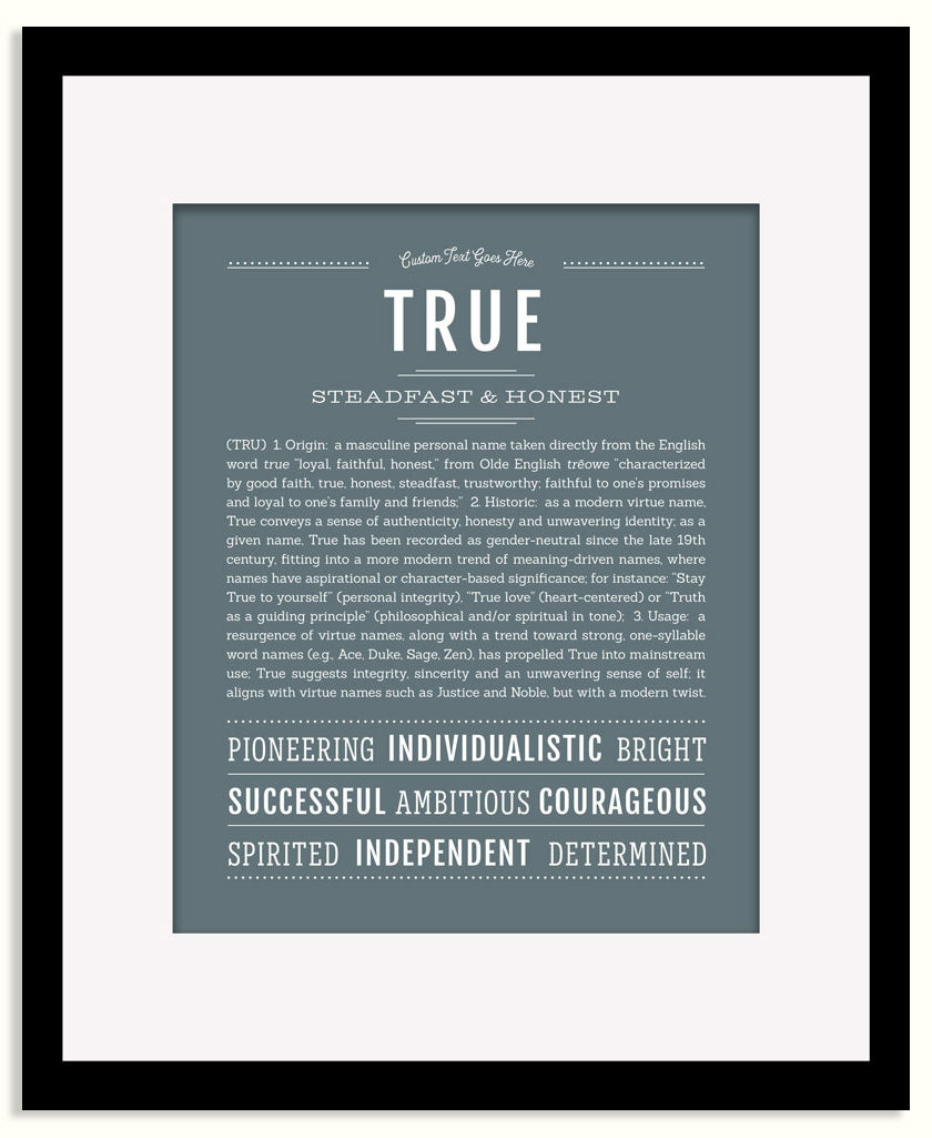 Frame Options | Night Rendezvous | Black Frame, Matted