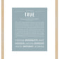 Frame Options | Powder Blue | Maple Frame, Matted