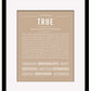 Frame Options | Tan | Black Frame, Matted