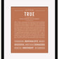 Frame Options | Terra Cotta | Black Frame, Matted