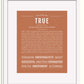 Frame Options | Terra Cotta | White Frame, Matted
