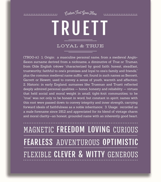 Frame Options | Deep Purple | No Frame