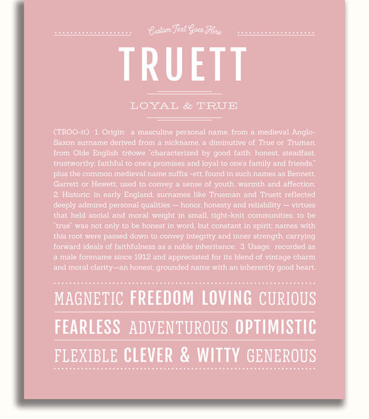 Frame Options | Dusty Rose | No Frame