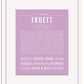 Frame Options | Lilac | White Frame, Matted