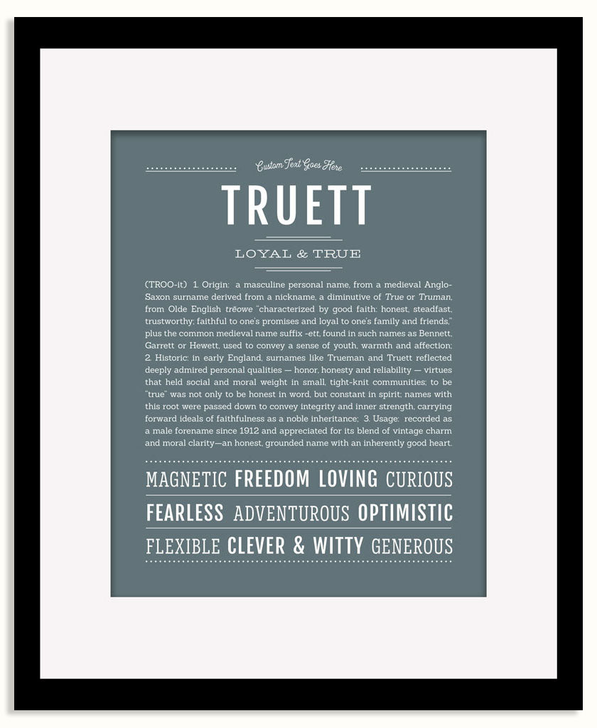 Frame Options | Night Rendezvous | Black Frame, Matted