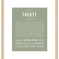 Frame Options | Sage | Maple Frame, Matted