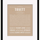 Frame Options | Tan | Black Frame, Matted