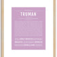 Truman | Name Art Print