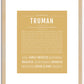 Truman | Name Art Print