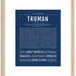 Truman | Name Art Print