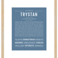 Trystan | Name Art Print