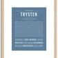 Trysten | Name Art Print