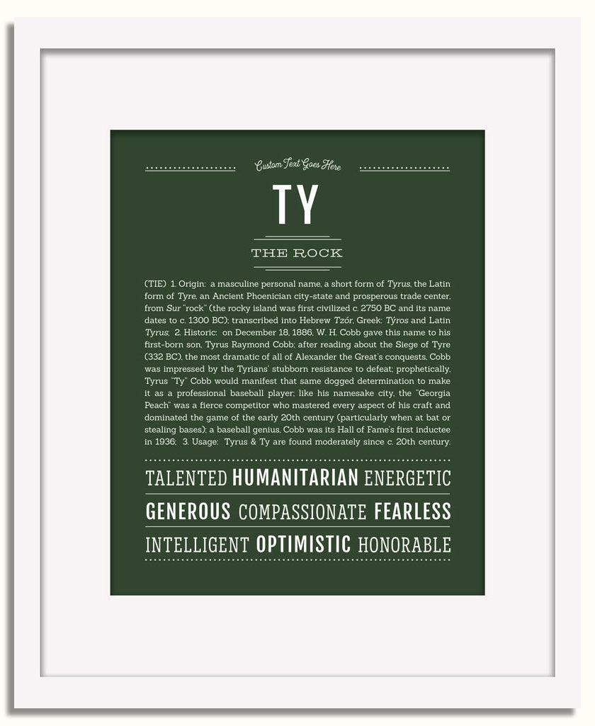 Ty | Name Art Print – Name Stories ty-name-art-print-name-stories