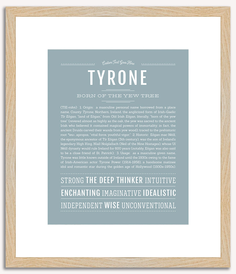 Tyrone | Name Art Print